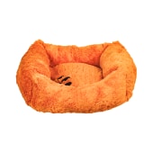 Лежанка BELKA квадратная пухлая  с подушкой (45 * 45 * 15 см). ZOOM.