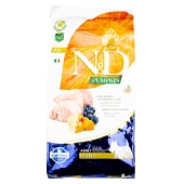 N&D PUMPKIN для собак мелких пород (ЯГНЁНОК, ТЫКВА, ЧЕРНИКА), 7 кг