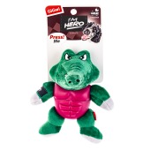 Крокодил с пищалкой в резиновой защите, 21 см, GIGWI