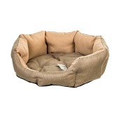 Лежанка ВОСЬМЁРКА круг (50 * 50 * 18 см), BLACK CAT