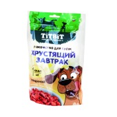 TITBIT лакомство завтрак хрустящий с говядиной для собак всех пород, 350 г