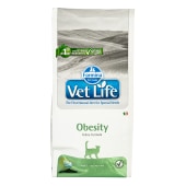 VET LIFE OBESITY для кошек (снижение веса), 2 кг (Годен до 06.2026 г.)