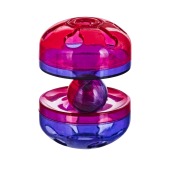 Игрушка-кормушка WOGY Барабан (9 * 6,5 см) для кошек, с мячиком d=3 см