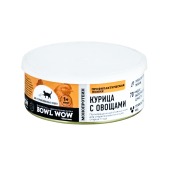 BOWL WOW консервы для стерилизованных кошек (КУРИЦА), 100 г