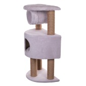 Домик-когтеточка ПЕРСИК (60 * 40 * 100 см), BLACK CAT