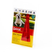 ДАНА УЛЬТРА капли для собак и щенков от 20 кг, 1 пипетка, АКЦИЯ