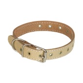 Ошейник №20 кожаный (БЛОЧКА), ЧК