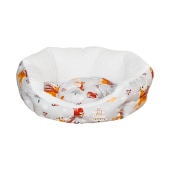 Лежанка №1 СКАЗОЧНЫЙ ЛЕС (50 * 40 * 16 см), белый