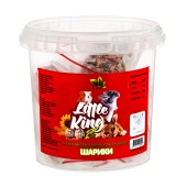 SMILE KING лакомство зерновые шарики в ведре, 12 шт