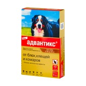 АДВАНТИКС капли для собак 40-60 кг, 1 пипетка