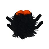 Игрушка-погремушка WOGY Паучок (11* 8 * 5 см) для кошек, мягкая, микс