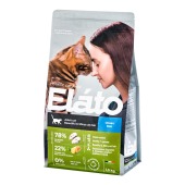 ELATO HOLISTIC для красивой и блестящей шерсти кошек (РЫБА), 1,5 кг