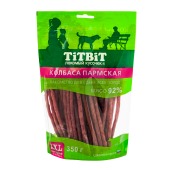 TITBIT лакомство колбаса пармская для собак, 350 г - XXL выгодная упаковка