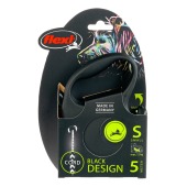 Рулетка BLACK DESIGN S (5 м, 12 кг) трос, серебро, FLEXI