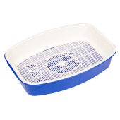Туалет КЭТ малый с сеткой (32 * 22* 6,5 см) для кошек, ЗООЭКСПРЕСС