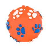 Игрушка мячик с лапками (d=7 см) для собак, микс, NUNBELL