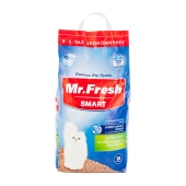 Наполнитель MR. FRESH SMART для длинношёрстных кошек, комкующийся, древесный, 18 л