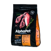 ALPHAPET для щенков, беременных и кормящих собак мелких пород (ЯГНЕНОК, ИНДЕЙКА), 0,5 кг