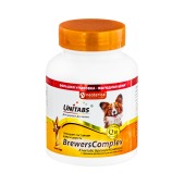 UNITABS BreversComplex c Q10 для кожи и шерсти для мелких собак, 200 табл