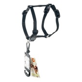 Шлейка CHAMPION P размер EXTRA Small (ОШ 22 - 28 см, ОГ 25 - 38 см, ширина 1 см), черный, FERPLAST