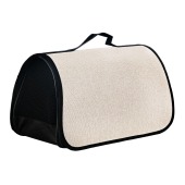 Сумка-переноска жёсткая САКВОЯЖ №2 (40,5 * 24 * 24 см), светло-бежевая, ЧИП