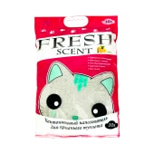 Наполнитель FRESH SCENT комкующийся, лимон, 10 л