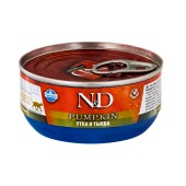 N&D PUMPKIN влажный корм для кошек (УТКА, ТЫКВА), 70 г