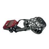 Намордник пластиковый SILVER REFLEX со светоотражающим ремешком №2 (бордер-колли)