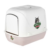 Туалет закрытый СК АЛЬБУС с сеткой, пудровый