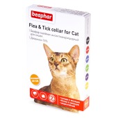 BEAPHAR ошейник для кошек ОРАНЖЕВЫЙ, 35 см
