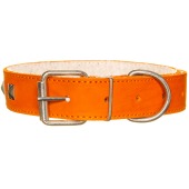 Ошейник №35 кожаный (СИНТЕПОН, УКРАШЕНИЕ), КАСКАД