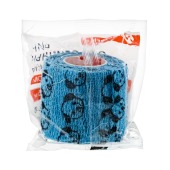 Бинт эластичный самофиксирующийся с рисунком (5 см * 4,5 м), микс цветов, NEOTERICA VETPRO