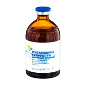 ГЕНТАМИЦИНА СУЛЬФАТ 4%, 100 мл