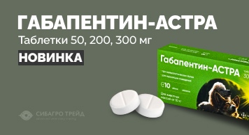 Новинка! Габапентин-АСТРА таблетки