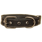 Ошейник кожаный 30(1) универсальный, ZOOМИР
