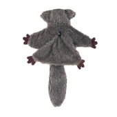 Игрушка интерактивная WOGY Белка-летяга (19 * 12 * 4 см) для кошек с подвижной лапой и звуком, хвост шуршит, USB