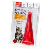 ПРАЗИЦИД-КОМПЛЕКС для кошек, 1 пипетка.