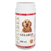 POLIDEX Gelabon plus для собак, 500 табл
