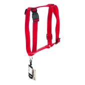 Шлейка CHAMPION P размер EXTRA Large (ОШ 53 - 84 см, ОГ 60 - 98 см, ширина 2,5 см), красный, FERPLAST