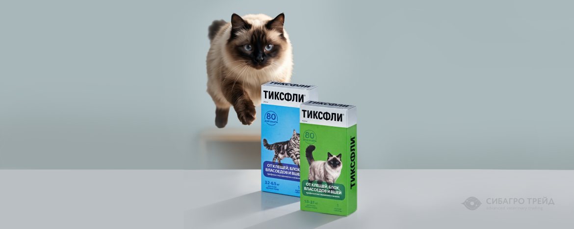 Новинка! Тиксфли в таблетках для кошек Новинка! Тиксфли в таблетках для кошек