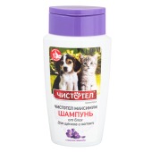 ЧИСТОТЕЛ МАКСИМУМ шампунь антипаразитарный для щенков и котят, 180 мл