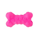 Игрушка-пищалка WOGY Кость (8 * 4,5 * 2,5 см) с отверстием для лакомств, микс