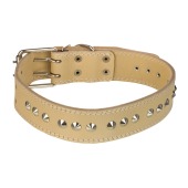 Ошейник №45 кожаный (ДВОЙНОЙ), ЧК