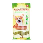 Лакомство Зубочистики ''Авокадо'' для собак средних пород, 2 шт.