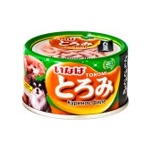 INABA Toromi консервы для собак (КУРИЦА В БУЛЬОНЕ), 80 г