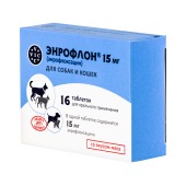 Энрофлон, 16 табл (15 мг)