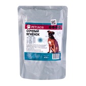 PETSNOB пауч для собак (СОЧНЫЙ ЯГНЕНОК), 400 г