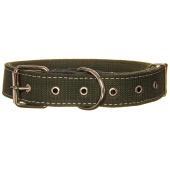 Ошейник брезентовый 35(2) длинный, ZOOМИР