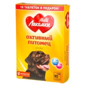 MULTIЛАКОМКИ активный питомец, для собак, 100 табл