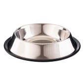 Миска металлическая на резинке 0,45 л, ЗОЛОТАЯ РЫБКА